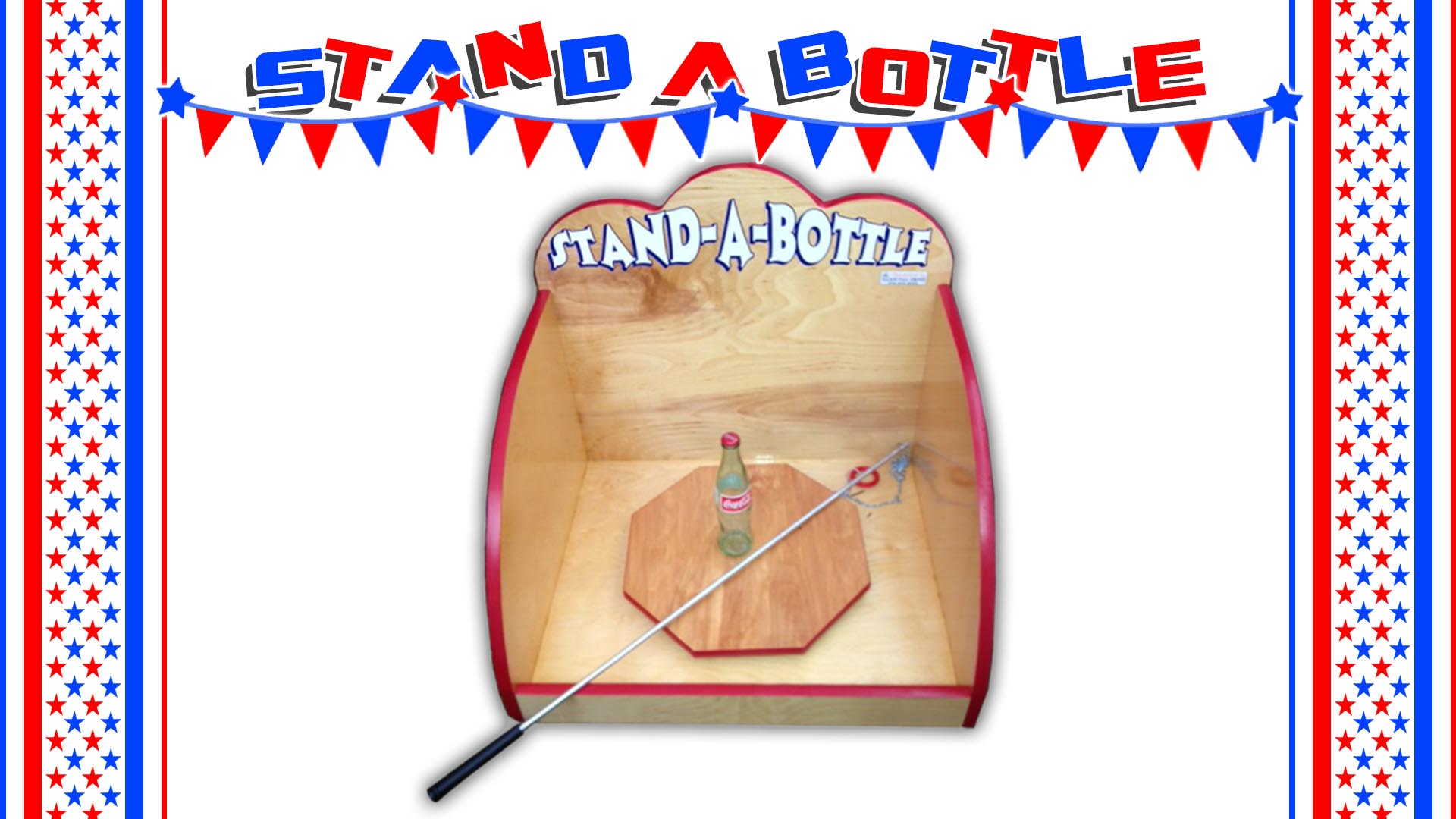 stand the bottle carnival game stand the bottle carnival game